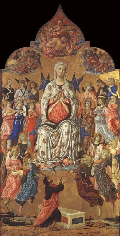 Matteo Di Giovanni The Assumption of the Virgin France oil painting art